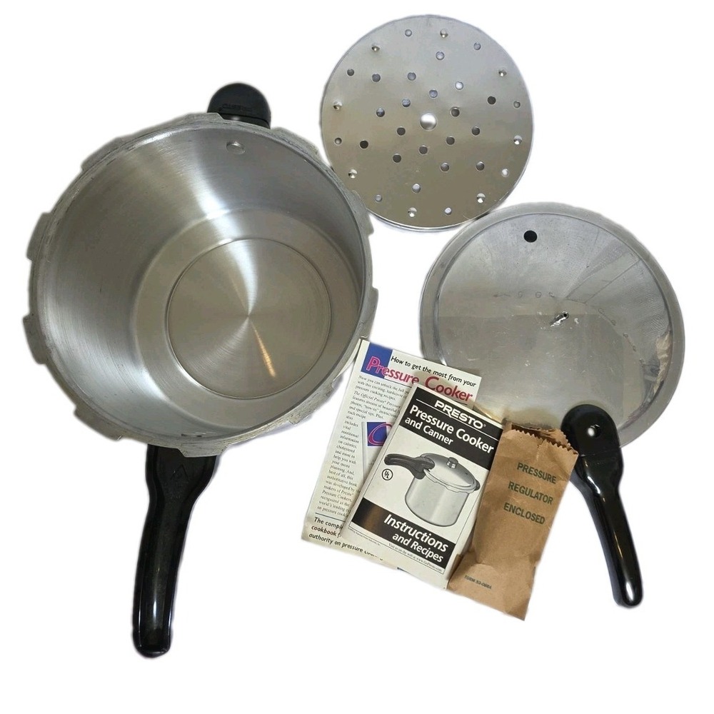 Vintage‎ Presto Model 01282 8-Quart Pressure Cooker